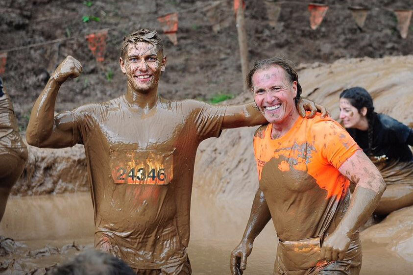 Coaches Maurice & Matze beim Tough Mudder