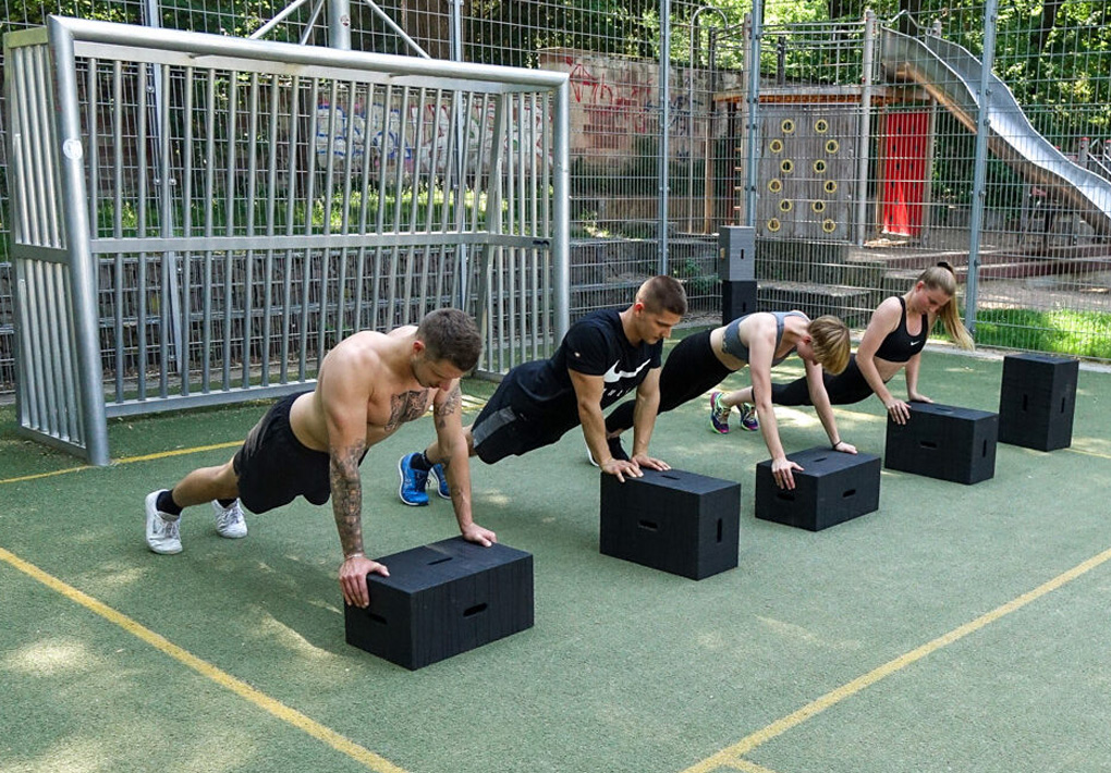 Mobiles Training mit Einsatz von Xbrick Mobiles Training mit Einsatz von Xbrick